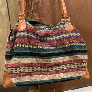 Vintage LL Bean Carpet Bag